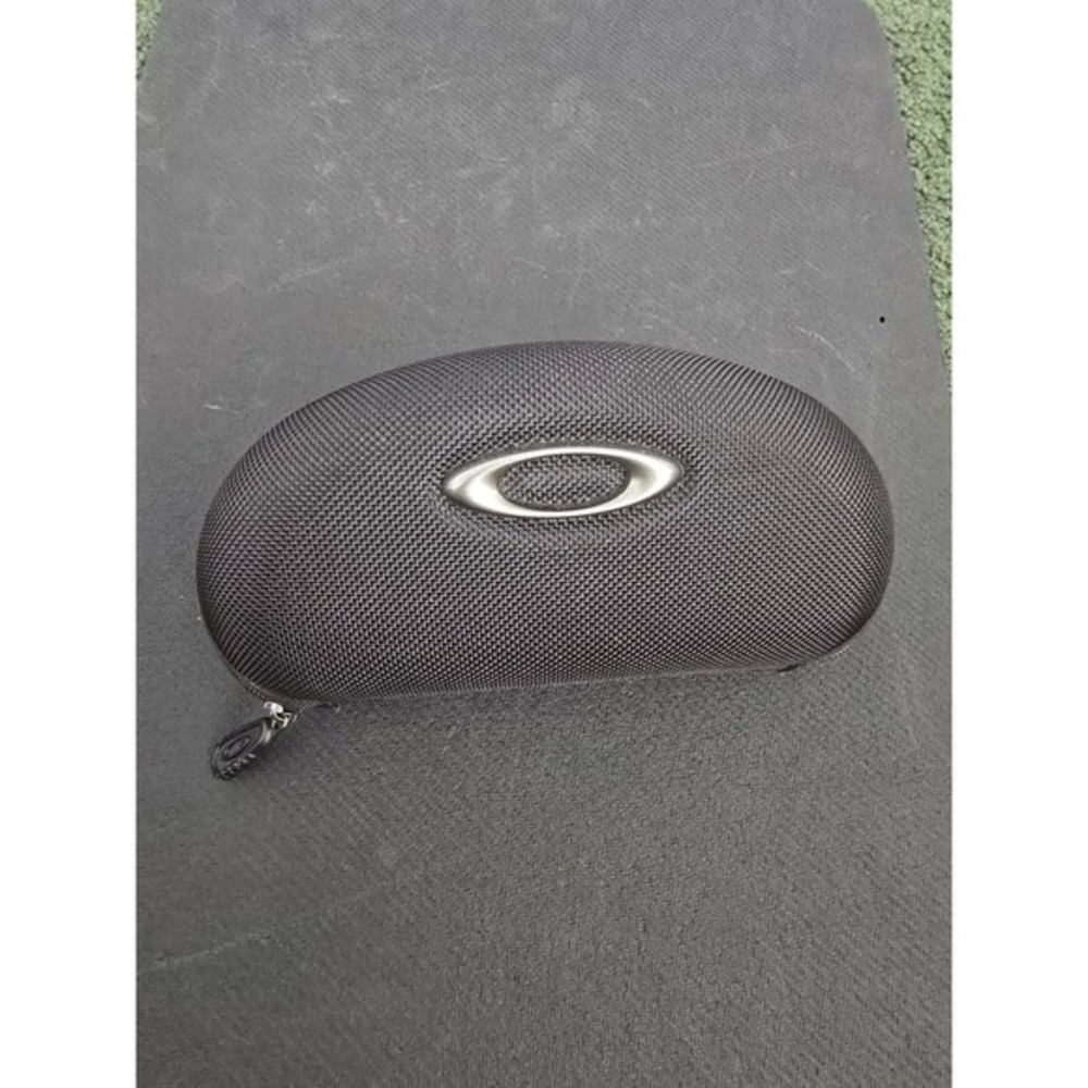 Oakley Ellipse O Large Soft Vault Sunglasses Case Black Ballistic Nylon Zip
